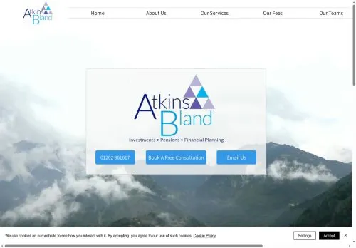 Website Image of Atkins Bland Limited