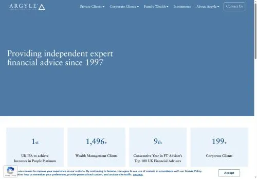 Website Image of ARGYLE CONSULTING LIMITED