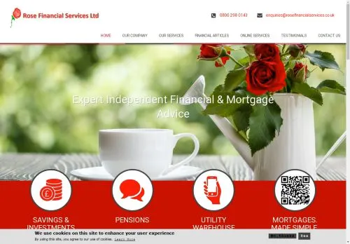 Website Image of ROSE FINANCIAL SERVICES LIMITED