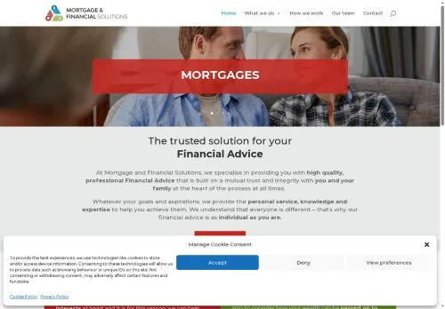 Website Image of Mortgage & Financial Solutions LTD