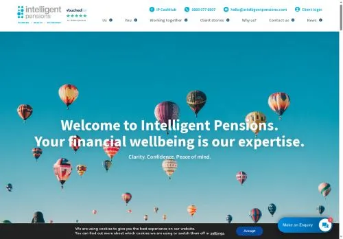 Website Image of INTELLIGENT PENSIONS LIMITED