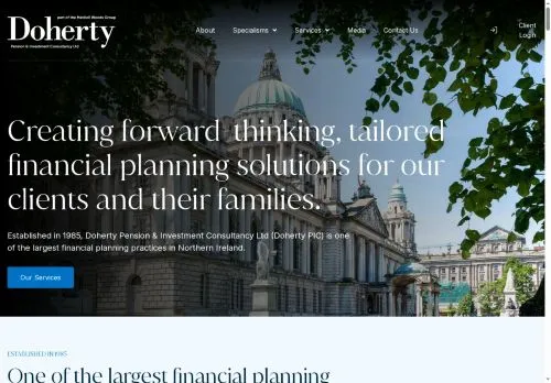 Website Image of Doherty Pension & Investment Consultancy Limited