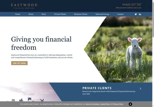 Website Image of Eastwood Financial Services Limited