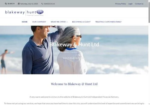 Website Image of Blakeway and Hunt Limited
