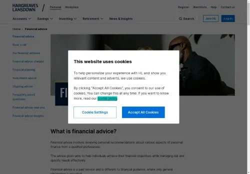 Website Image of Hargreaves Lansdown Advisory Services Limited