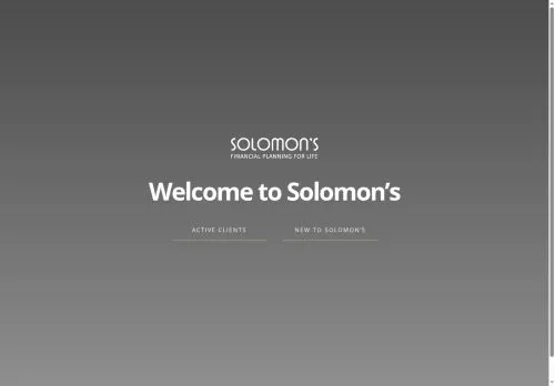 Website Image of Solomon's
