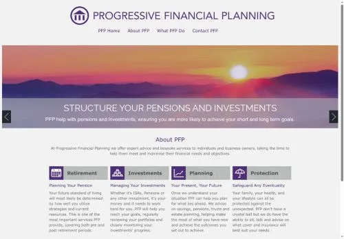 Website Image of Progressive Financial Planning Limited