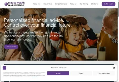 Website Image of Magus Private Wealth Limited