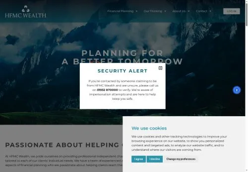 Website Image of HFMC Wealth Limited