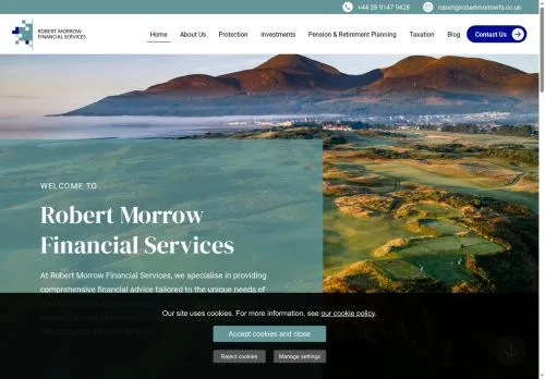 Website Image of Robert Morrow Financial Services