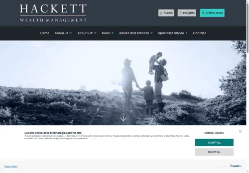 Website Image of Hackett Wealth Management