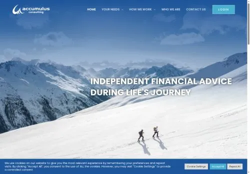 Website Image of Accumulus Consulting Limited
