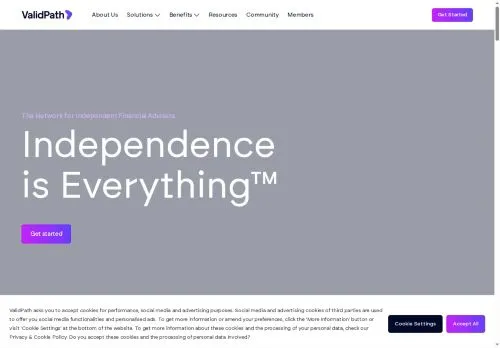 Website Image of Validpath Limited