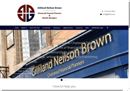Website Image of Gilliland Neilson Brown Limited