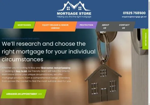 Website Image of Mortgage Store (ampthill) LTD
