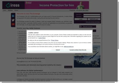 Website Image of John Barrett Financial Services Limited