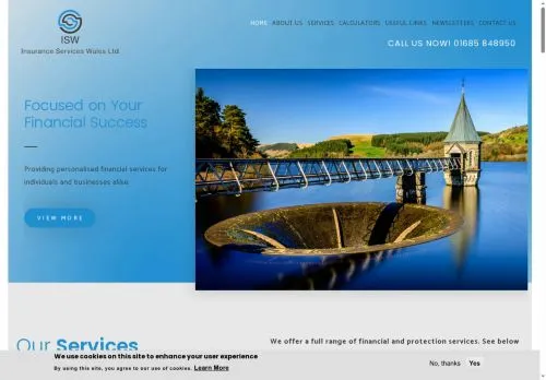 Website Image of Insurance Services Wales LTD