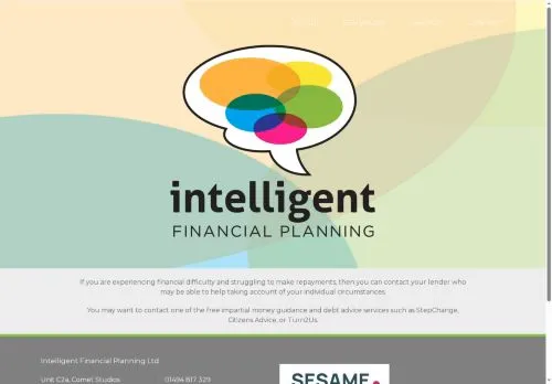 Website Image of Intelligent Financial Planning Limited