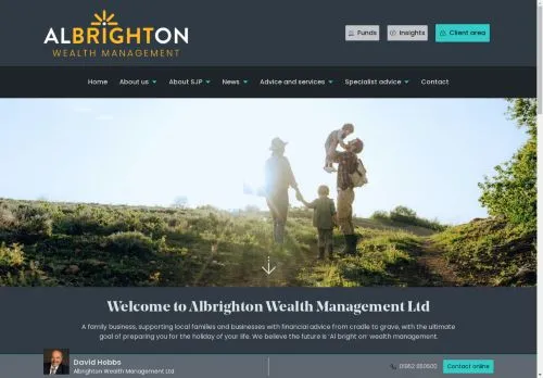 Website Image of Albrighton Wealth Management Limited