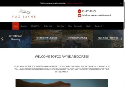 Website Image of Fox Payne Associates Limited
