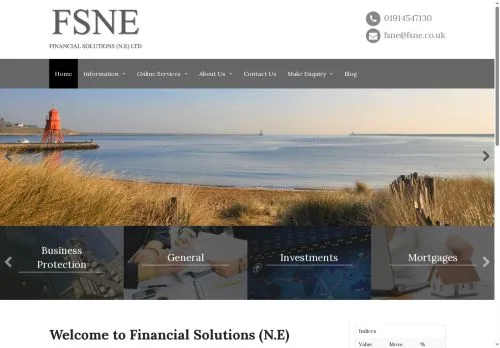 Website Image of Financial Solutions (n.e.) LTD