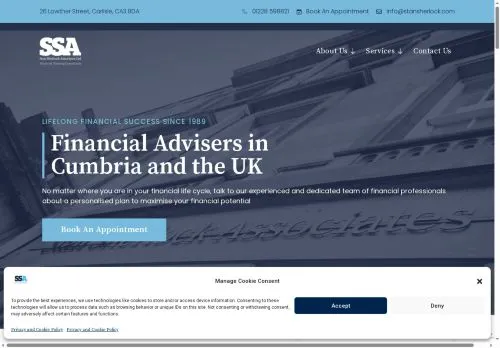 Website Image of Stan Sherlock Associates Limited