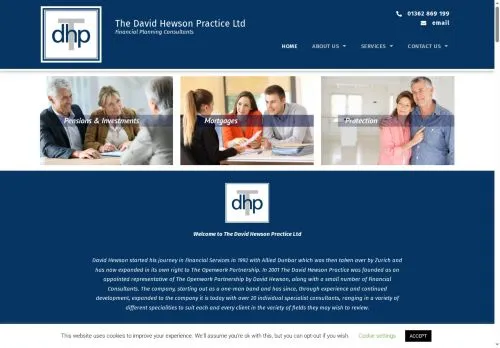 Website Image of The David Hewson Practice LTD