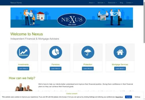 Website Image of Nexus Financial Planning