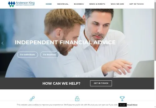 Website Image of Anderson King LTD