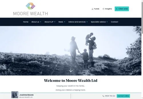 Website Image of Moore Wealth Limited