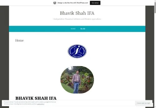 Website Image of Bhavik Shah IFA