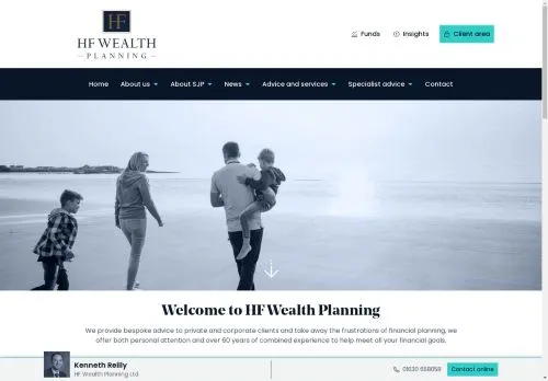 Website Image of HF Wealth Planning LTD