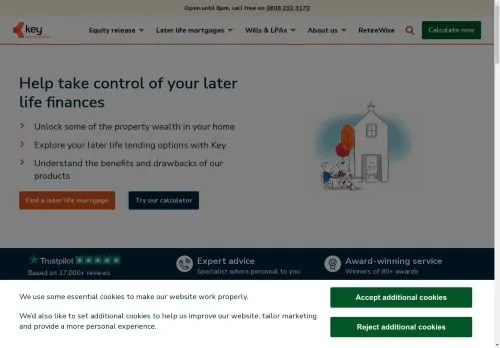 Website Image of Key Retirement Solutions Limited