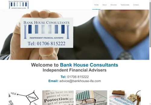 Website Image of Bank House Consultants LTD