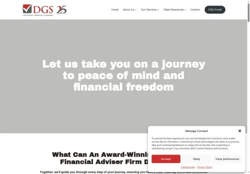 Website Image of D G S Independent Financial Advisers Limited