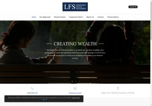 Website Image of Liddelow Financial Services