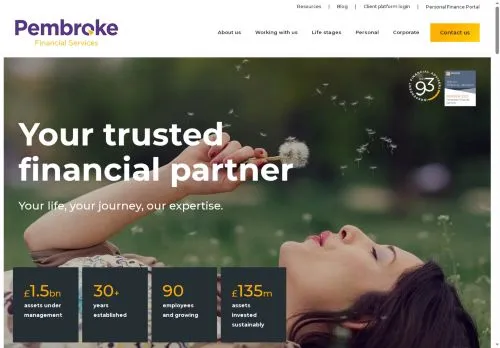 Website Image of PEMBROKE FINANCIAL SERVICES LIMITED