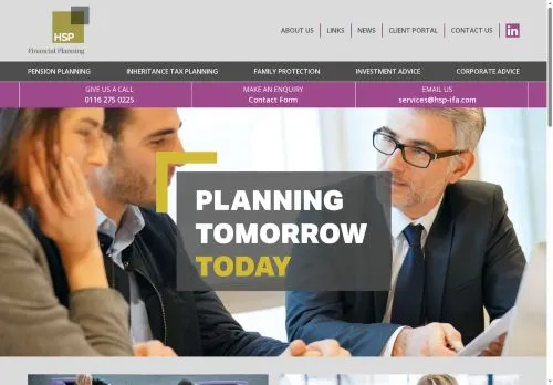 Website Image of H.s.p. Financial Planning Limited