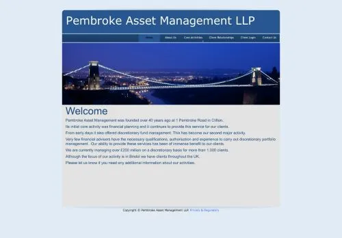 Website Image of Pembroke Asset Management LLP