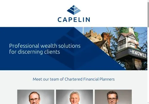 Website Image of Capelin Financial Management LTD