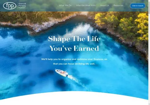 Website Image of Financial Planning Partners Limited