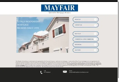 Website Image of The Mayfair Consultancy