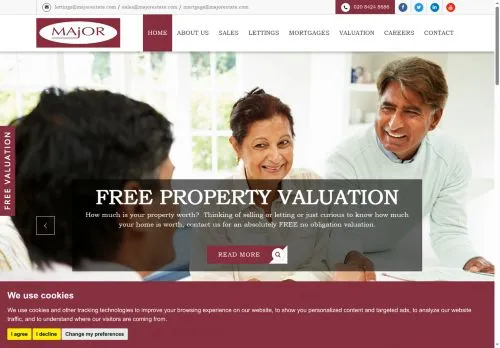 Website Image of MAJOR ESTATES FINANCIAL SERVICES LIMITED