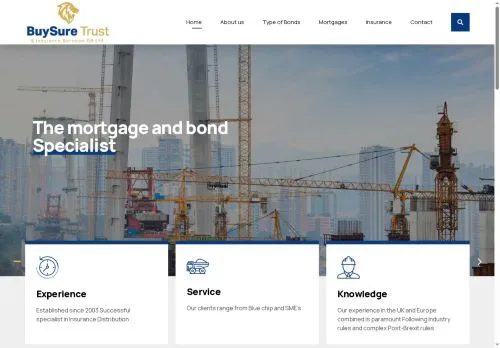 Website Image of Buysure Trust & Insurance Services GB LTD