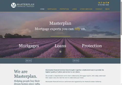 Website Image of Masterplan Financial Services