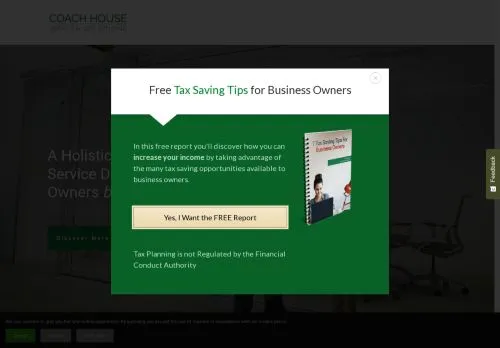 Website Image of Coach House Wealth Solutions Limited