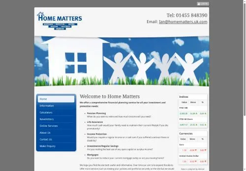 Website Image of Home Matters Services LTD
