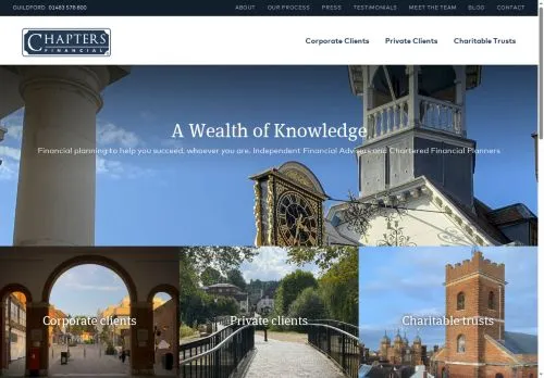 Website Image of Chapters Financial Limited
