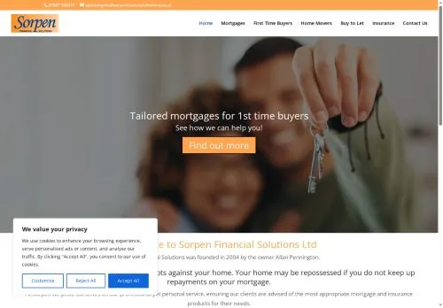 Website Image of Sorpen Financial Solutions LTD