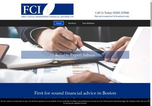 Website Image of First Capital Independent Financial Advisers Limited